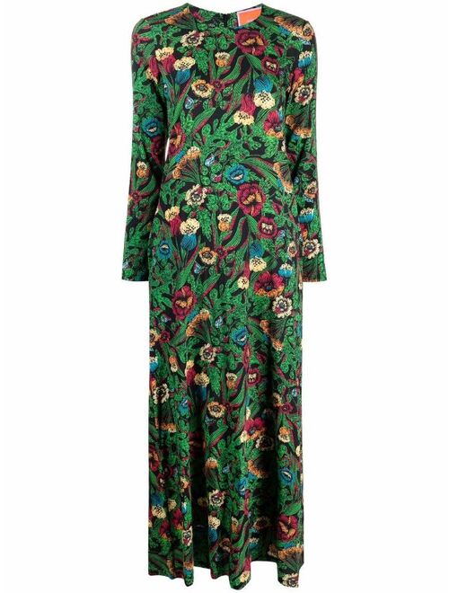 La DoubleJ Swing floral-print dress