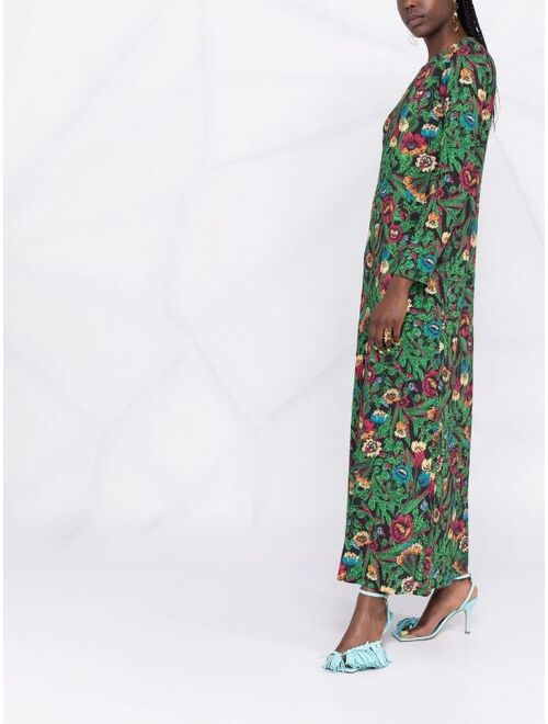 La DoubleJ Swing floral-print dress