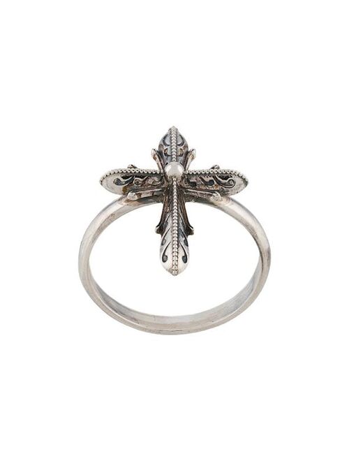 Emanuele Bicocchi ornate cross ring