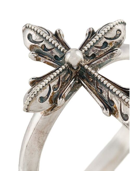 Emanuele Bicocchi ornate cross ring