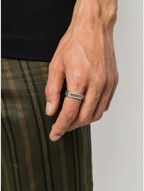 Emanuele Bicocchi textured band ring