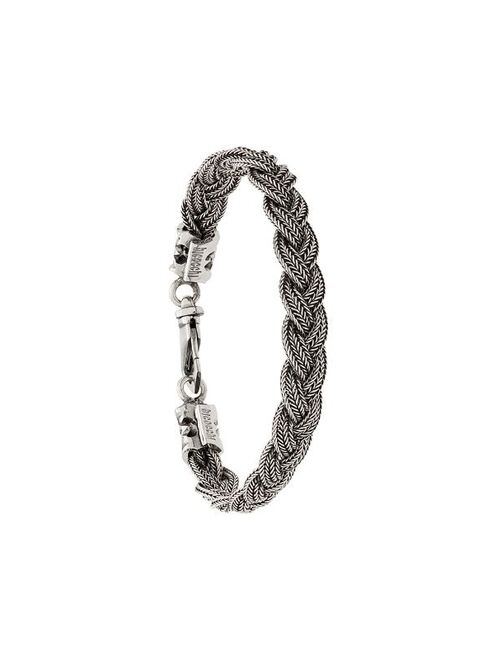 Emanuele Bicocchi woven chain bracelet