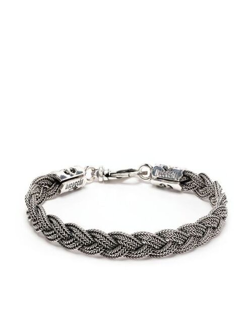 Emanuele Bicocchi woven chain bracelet