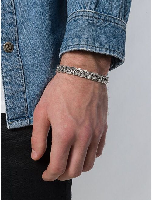 Emanuele Bicocchi woven chain bracelet