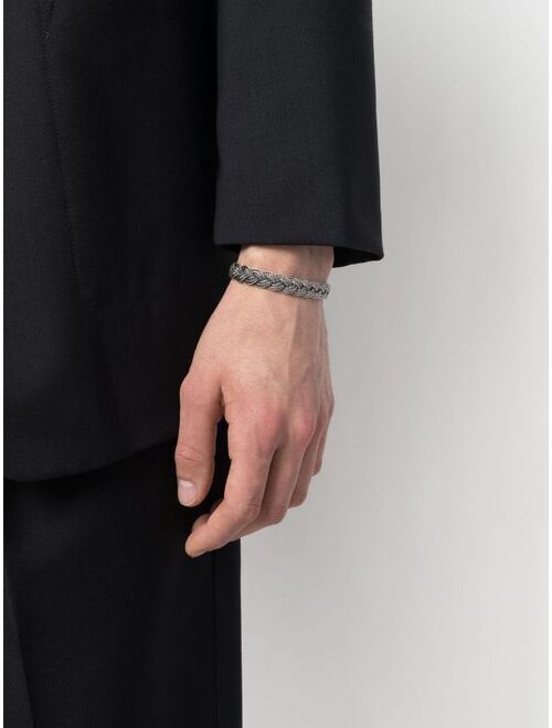 Emanuele Bicocchi woven chain bracelet