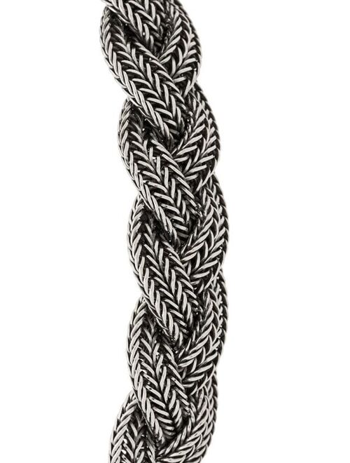 Emanuele Bicocchi woven chain bracelet