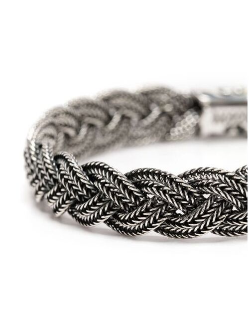 Emanuele Bicocchi woven chain bracelet