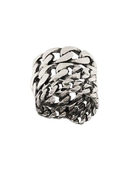 Emanuele Bicocchi stacked cable chain ring