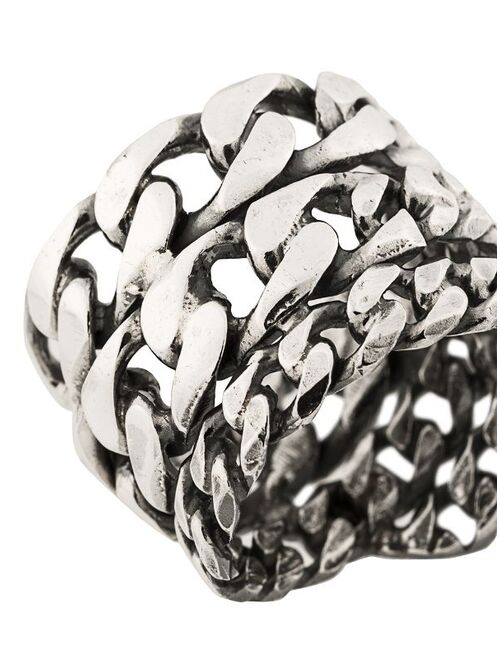 Emanuele Bicocchi stacked cable chain ring