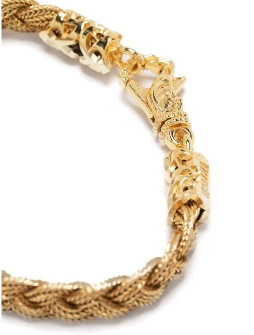 Emanuele Bicocchi braided chain bracelet