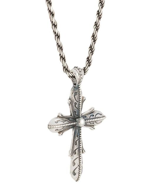 Emanuele Bicocchi Cross pendant necklace