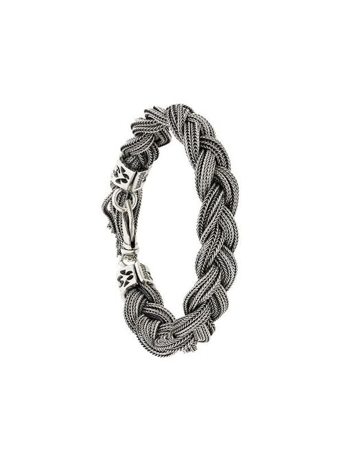 Emanuele Bicocchi woven chain bracelet