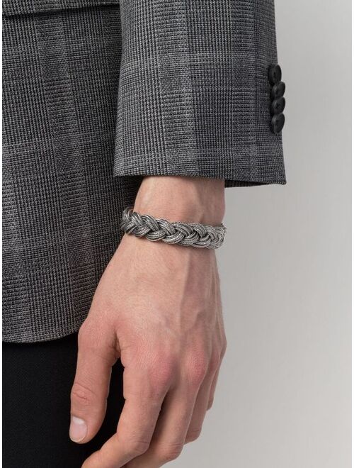 Emanuele Bicocchi woven chain bracelet