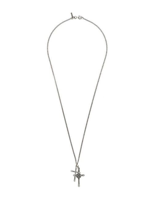 Emanuele Bicocchi cross pendant necklace