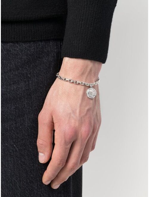 Emanuele Bicocchi coin charm bracelet