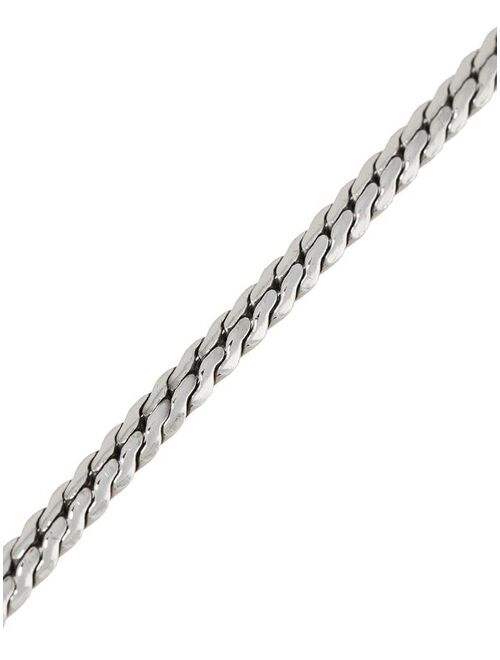 Emanuele Bicocchi herringbone chain bracelet