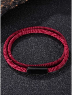 1pc Men Simple Bracelet