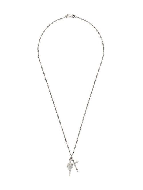 Emanuele Bicocchi cross-pendant long necklace