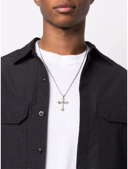 Emanuele Bicocchi Fleury Cross pendant necklace