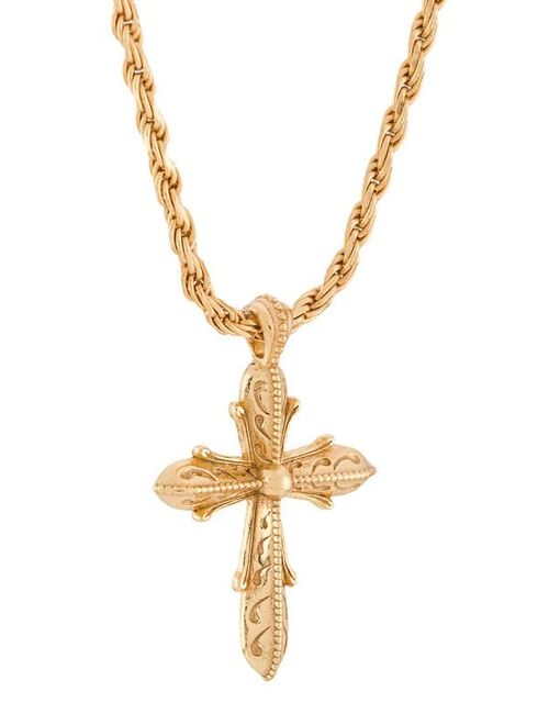 Emanuele Bicocchi cross pendant necklace