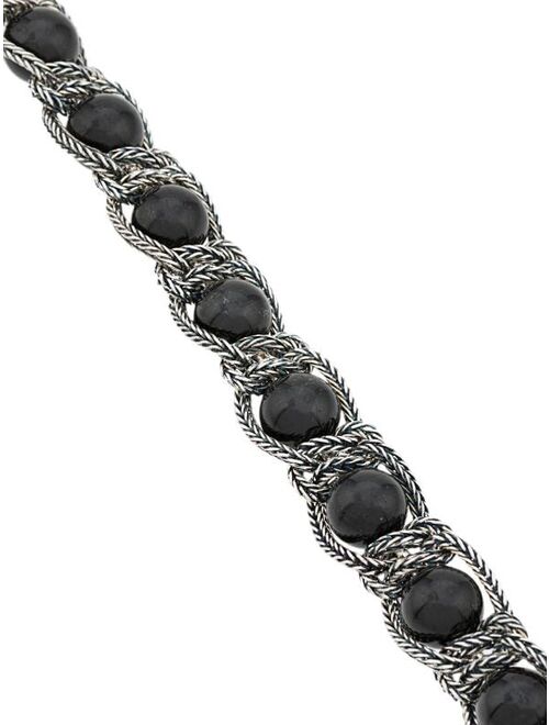 Emanuele Bicocchi beaded chain bracelet