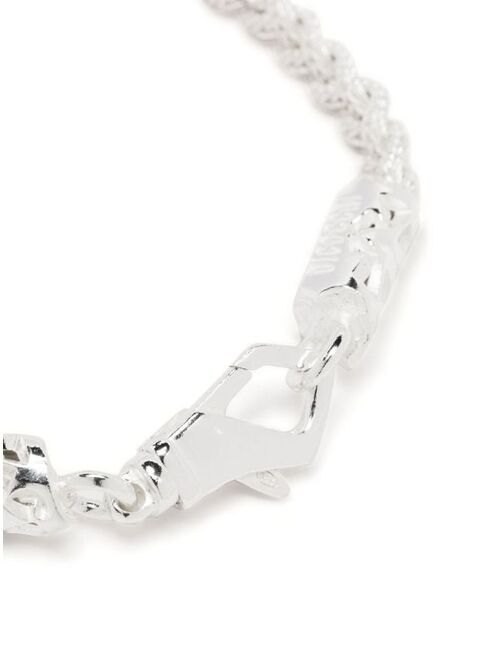 Emanuele Bicocchi ice braided bracelet