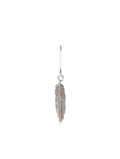 Emanuele Bicocchi feather drop earring