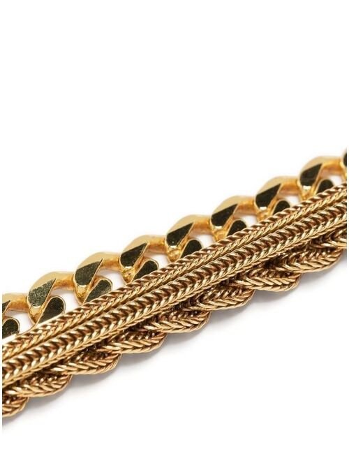 Emanuele Bicocchi triple chain bracelet