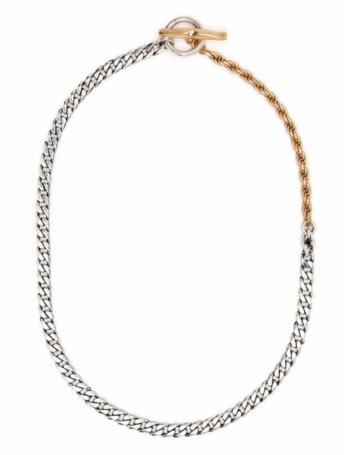 Emanuele Bicocchi mixed chain necklace