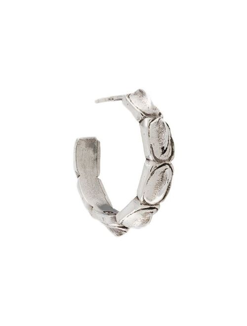 Emanuele Bicocchi Croc hoop earring