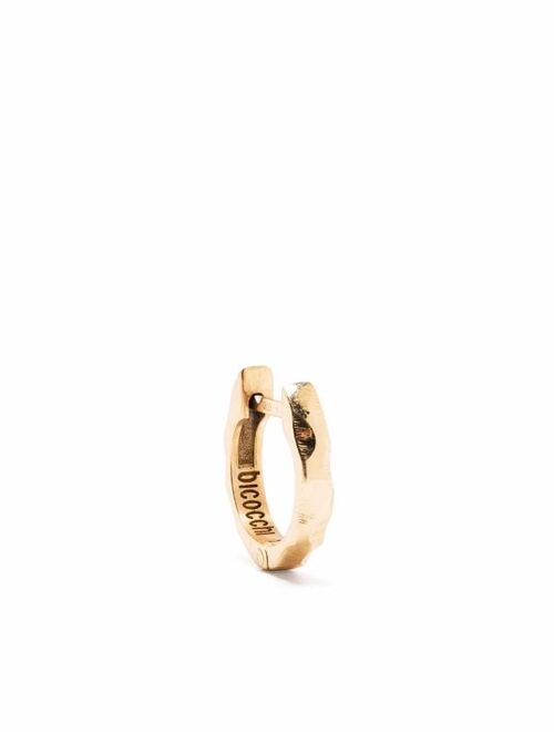 Emanuele Bicocchi textured small hoop earring