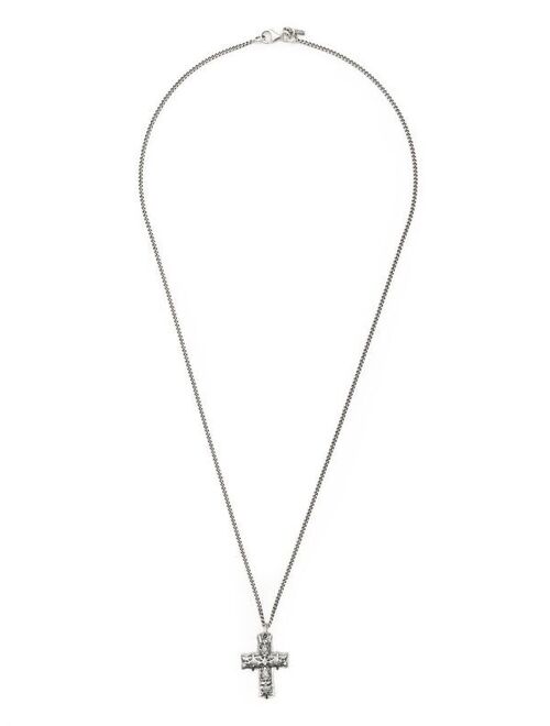 Emanuele Bicocchi cross pendant necklace