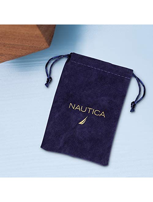 Nautica 1.2mm - 2.3mm Miami Cuban Chain Bracelet for Men or Women in Rhodium Plated Brass