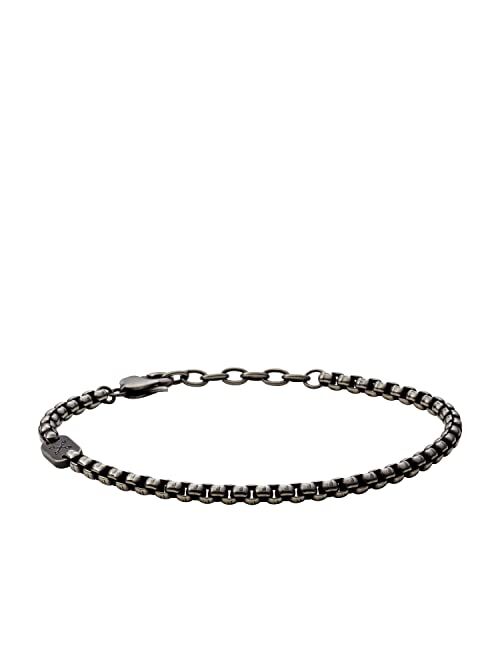 Fossil Men's Stainless Steel Chain or Cuff Bracelet