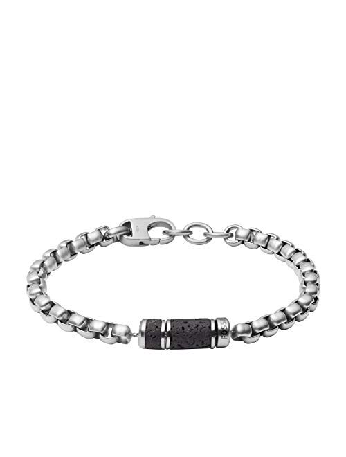 Fossil Men's Stainless Steel Chain or Cuff Bracelet