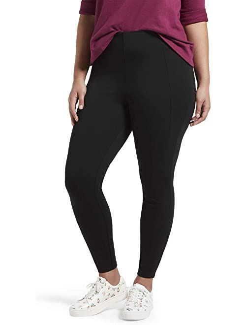 HUE Women's Ponte Skimmer Leggings, Assorted