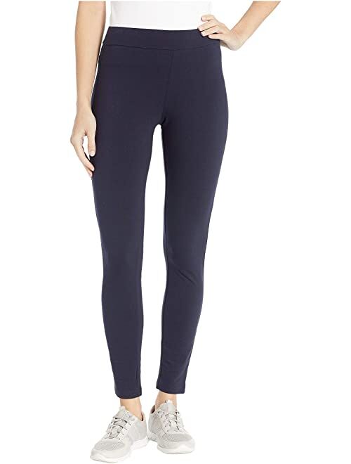 HUE Wide Waistband Blackout Cotton Leggings