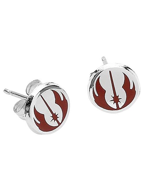 Star Wars Jedi Logo Enamel Stud Earrings