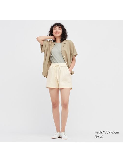 UNIQLO WOMEN DENIM JERSEY SHORTS