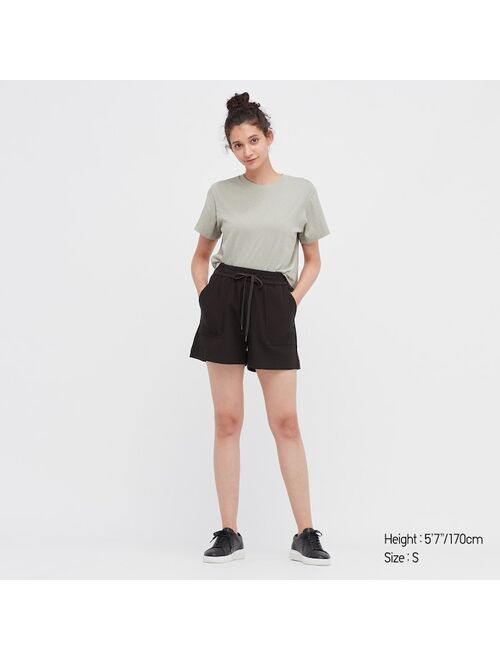 UNIQLO WOMEN DENIM JERSEY SHORTS