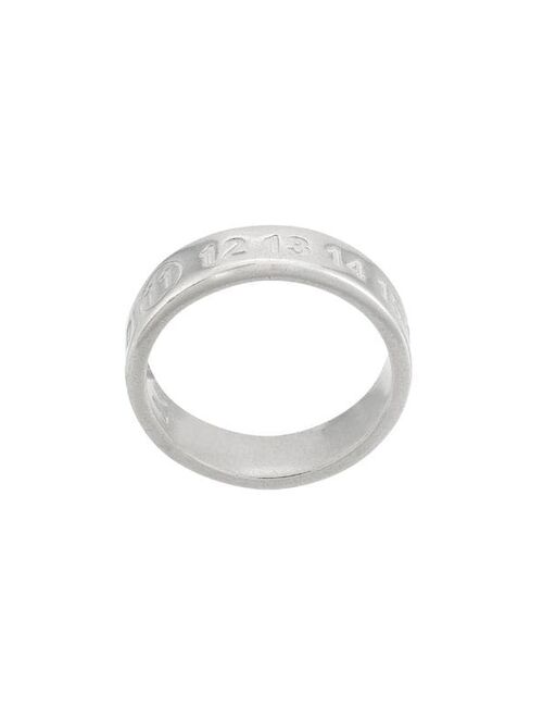 Maison Margiela logo-embossed ring