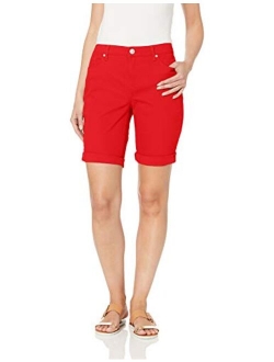 Women's Plus Size City Short with Rolled Cuff