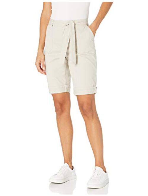 Gloria Vanderbilt Women's Chic Self Belted Bermuda Short