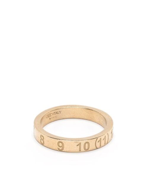 Maison Margiela numbers-motif ring