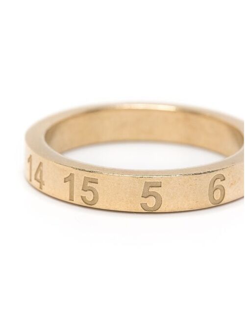 Maison Margiela numbers-motif ring