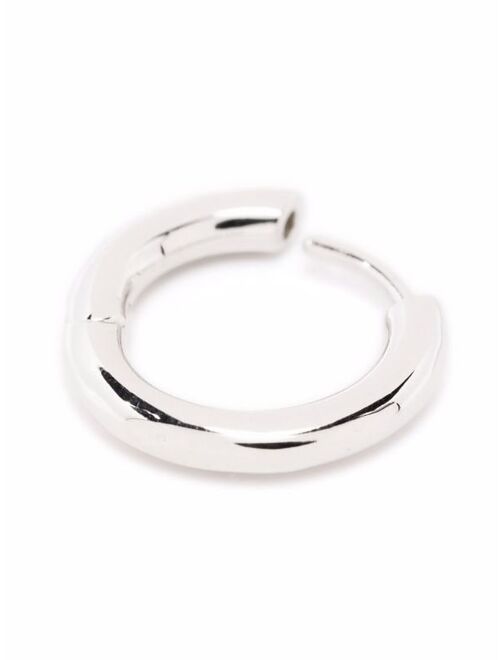 Maria Black Polo Huggie hoop earring