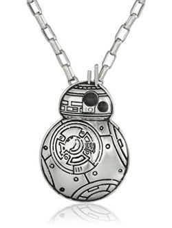 by Han Cholo Unisex BB-8 Pendant Necklace, 12"