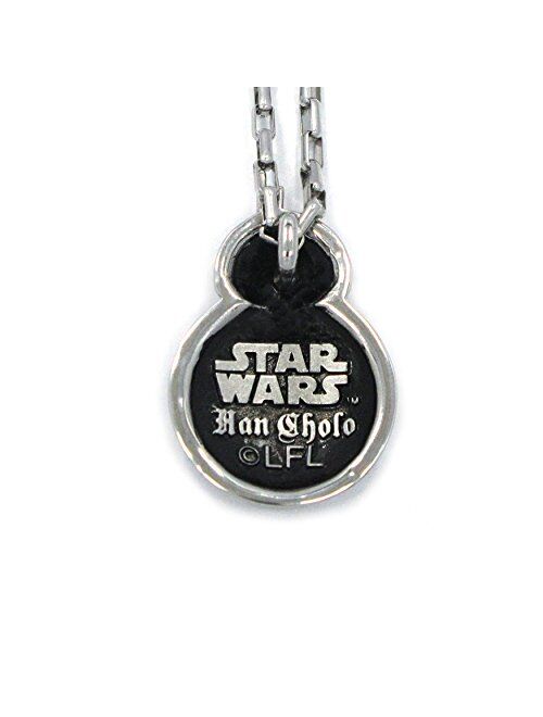 Star Wars by Han Cholo Unisex BB-8 Pendant Necklace, 12"