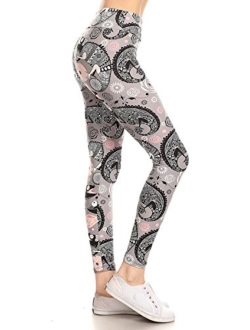 Yoga Waist REG/Plus Women's Buttery Soft Fashion Leggings