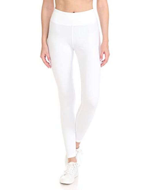 Leggings Depot Yoga Waist REG/Plus Women's Buttery Soft Fashion Leggings